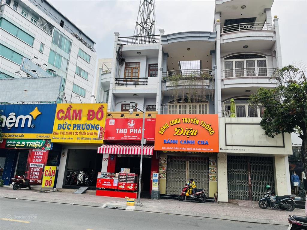 Bán nhà mtkd gò dầu(4x20m 2 lầu st, tiện để ở, làm văn phòng, vị trí kinh doanh sung) giá 17 tỷ