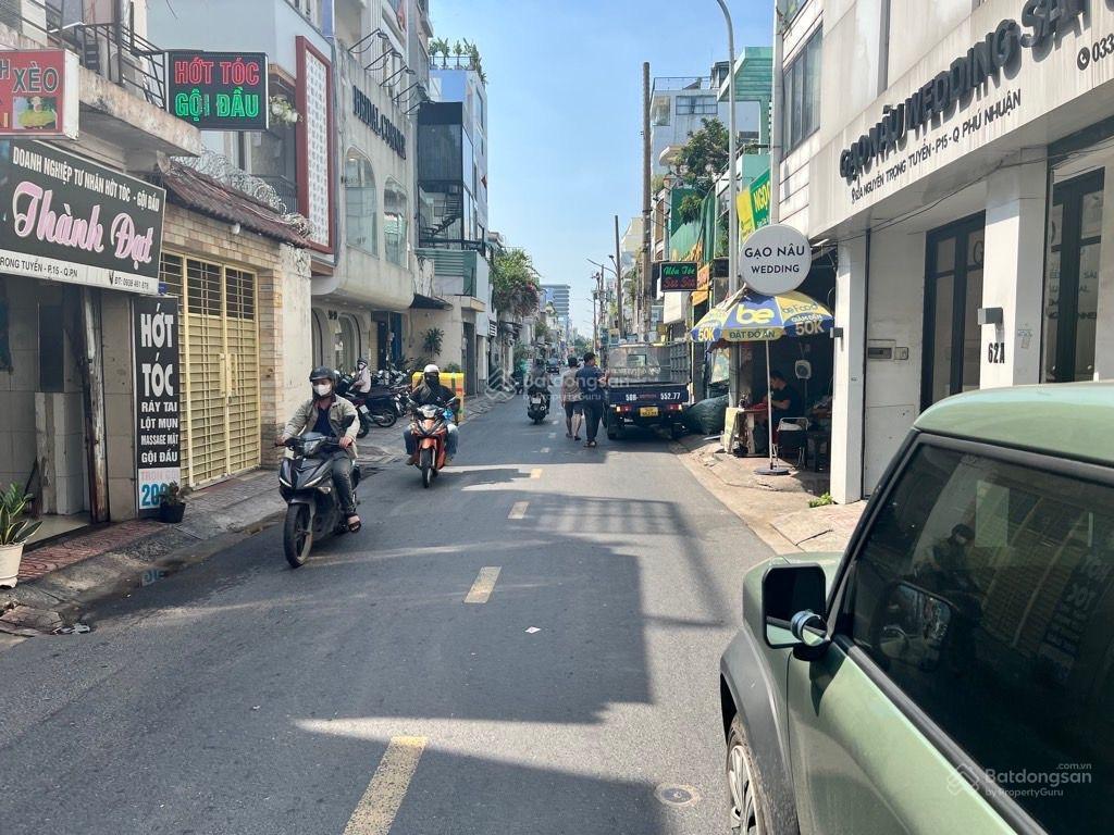 Phú nhuận  mặt tiền kd 3 tầng  liền kề nguyễn trọng tuyển, trần huy liệu  35m2 8.5 tỷ