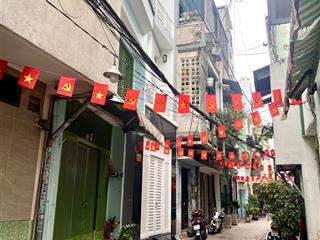 Hẻm xe hơi cư xá đô thànhnguyễn đình chiểuvườn chuối, 50m2 sd, 2 tầng, chỉ 5.08 tỷ