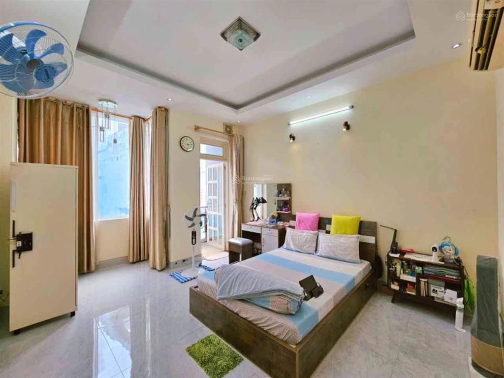 Gần cv lê thị riêng metro cách mạng tháng 8 4 tầng 65m2 hẻm xe hơi nở hậu nhỉnh 10 tỷ