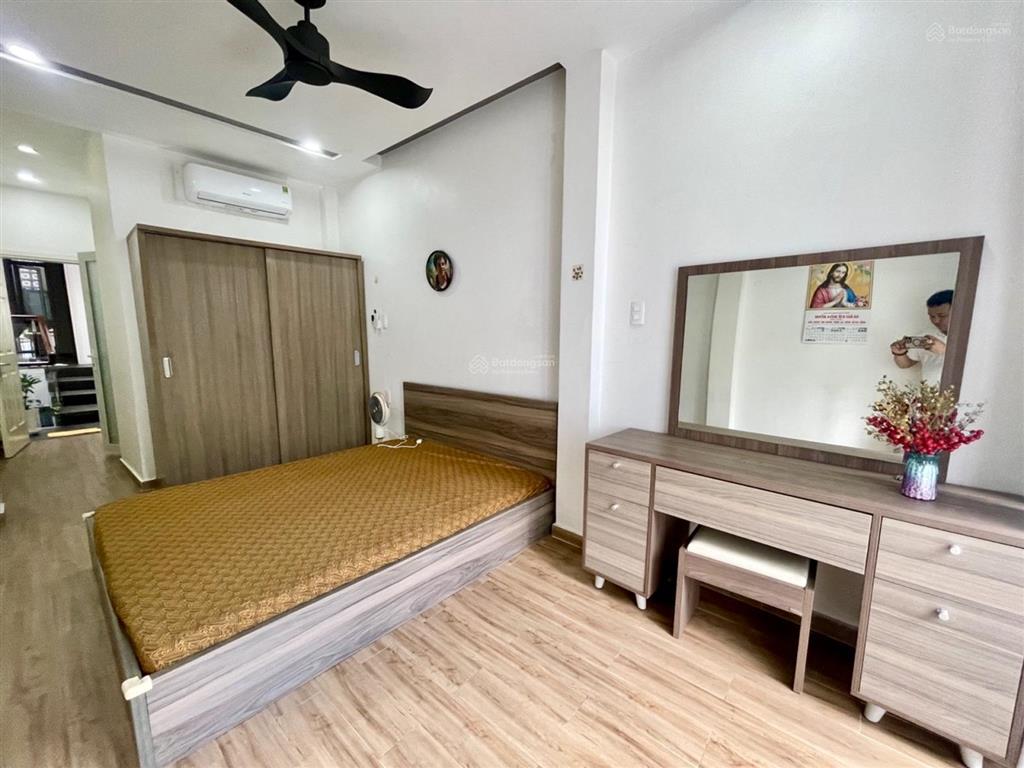 4 tầng, 61m2, 3pn, hẻm 10m xe hơi thông lê văn sỹ liền kề trần quang diệu, chỉ 9.65 tỷ