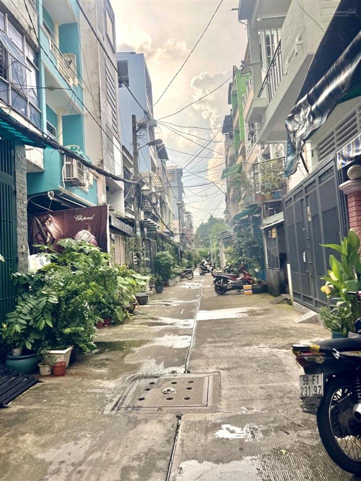 Hiếm, 3 tầng, 55m2, nở hậu, hẻm xe hơi lê văn sỹ, quận 3, phường nhiêu lộc, 7,83 tỷ