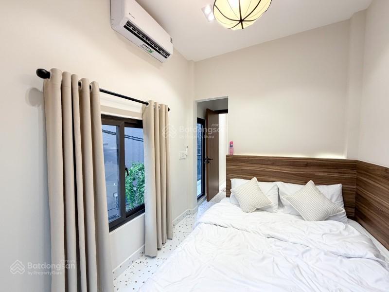 Minihouse lô góc 2 mặt hẻm cực thoáng  bùi đình túy  dtsd 45m2  nhà mới 3 tầng 2pn 3wc full nt