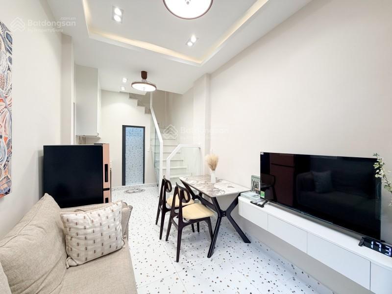 Minihouse lô góc 2 mặt hẻm cực thoáng  bùi đình túy  dtsd 45m2  nhà mới 3 tầng 2pn 3wc full nt