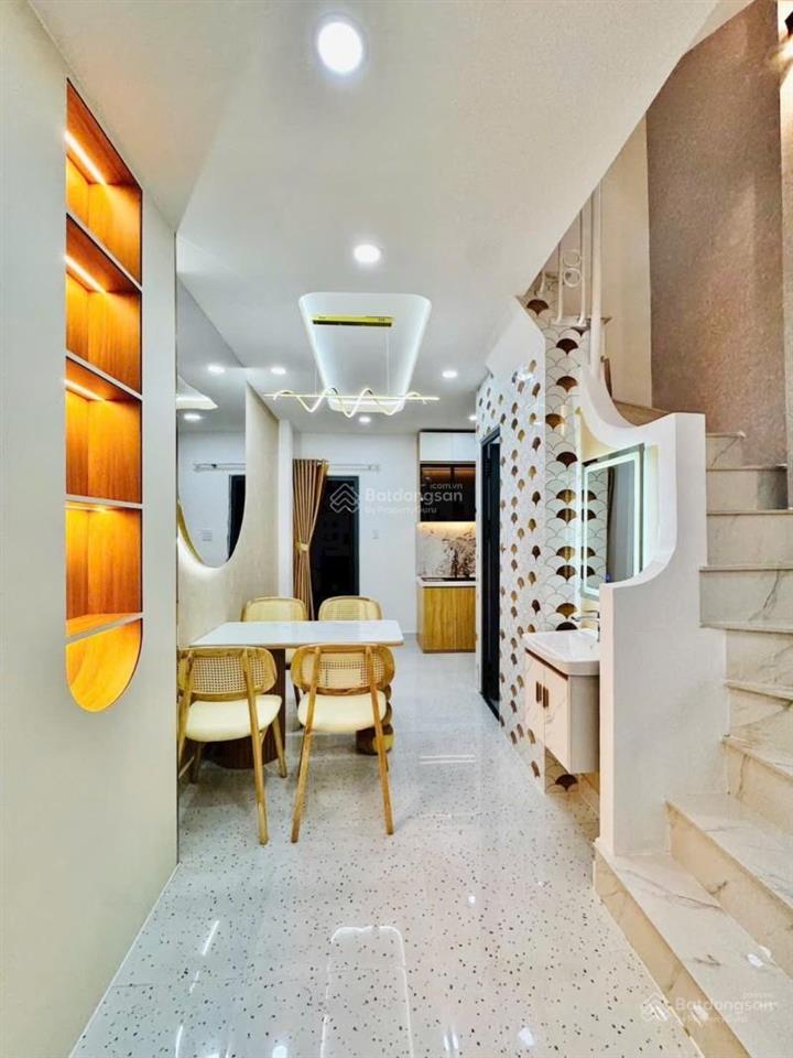 Hiếm nhà bán  thích quảng đức, phú nhuận  31m2  3 tầng  full nt 2 mặt hẻm thoáng  4pn 3wc