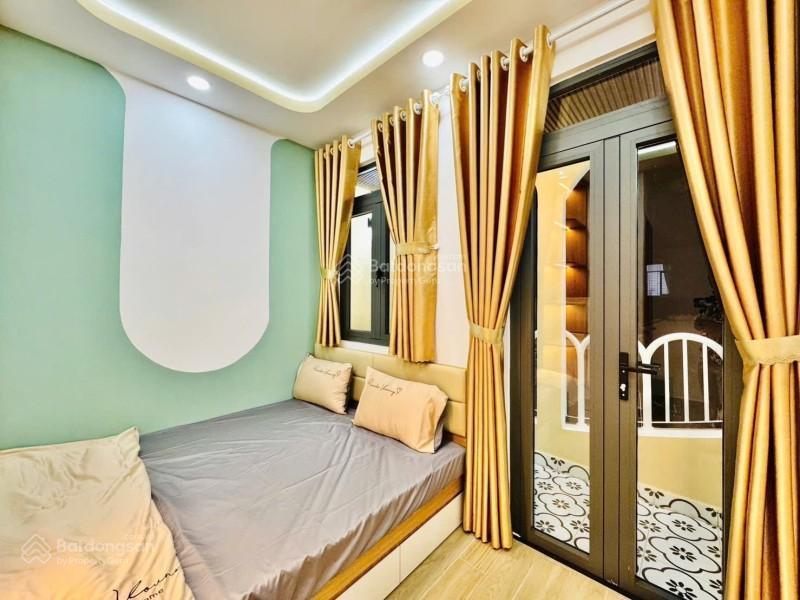 Hiếm nhà bán  thích quảng đức, phú nhuận  31m2  3 tầng  full nt 2 mặt hẻm thoáng  4pn 3wc