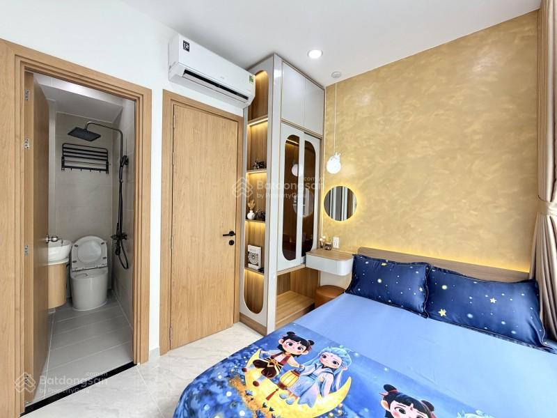 Nhà mới 3 tầng  lê quang định, p7, bình thạnh  dtsd 40m²  tặng full nội thất  hẻm 3 gác sát mt