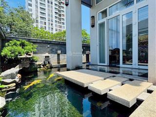 Biệt thự giảm 6 tỷ | villa thủ thiêm quận 2 | 20m x 23m = 466.8m² | giá 106 tỷ | thuê 200 tr