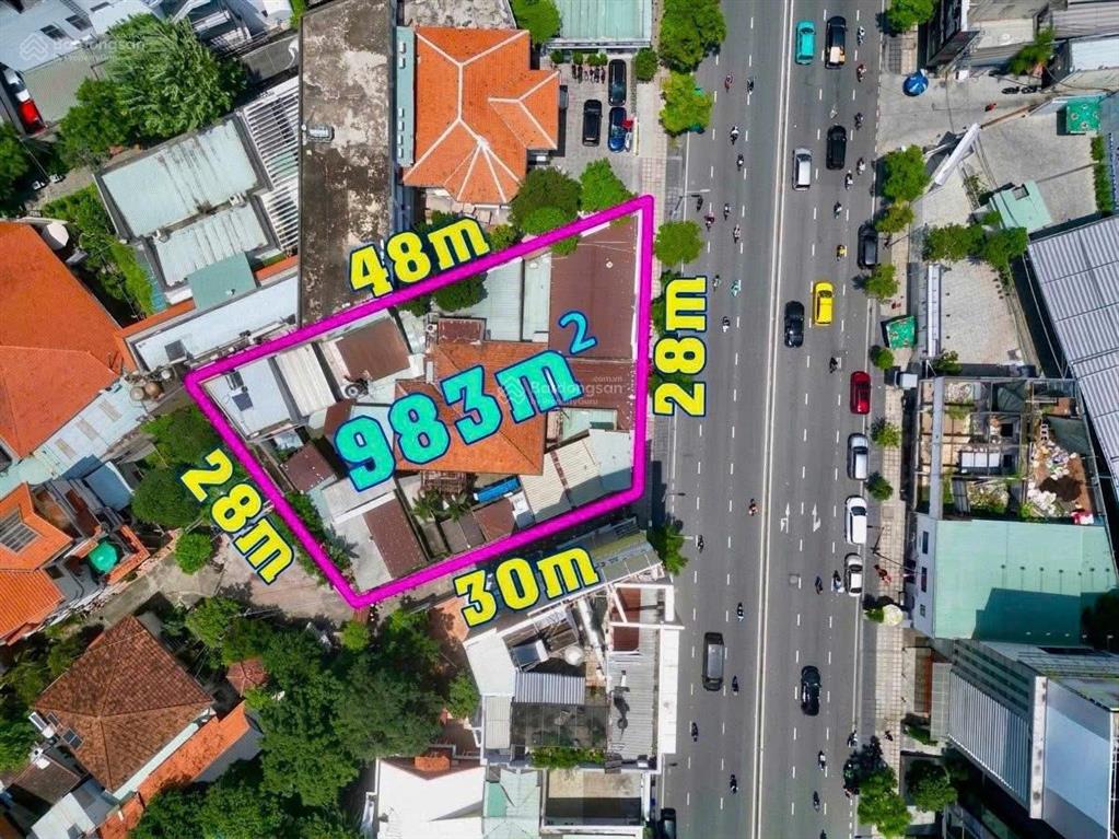 Lô đất giảm 216 tỷ | 211211a nam kỳ khởi nghĩa q3 | 28m x 47m = 983m² | giá 862 tỷ