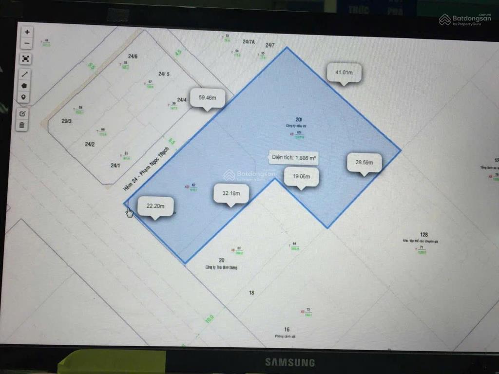 Tòa nhà cần bán gấp | phạm ngọc thạch, p. 6, q. 3 | 1863m2 | 2400 tỷ | thuê 10 tỷ