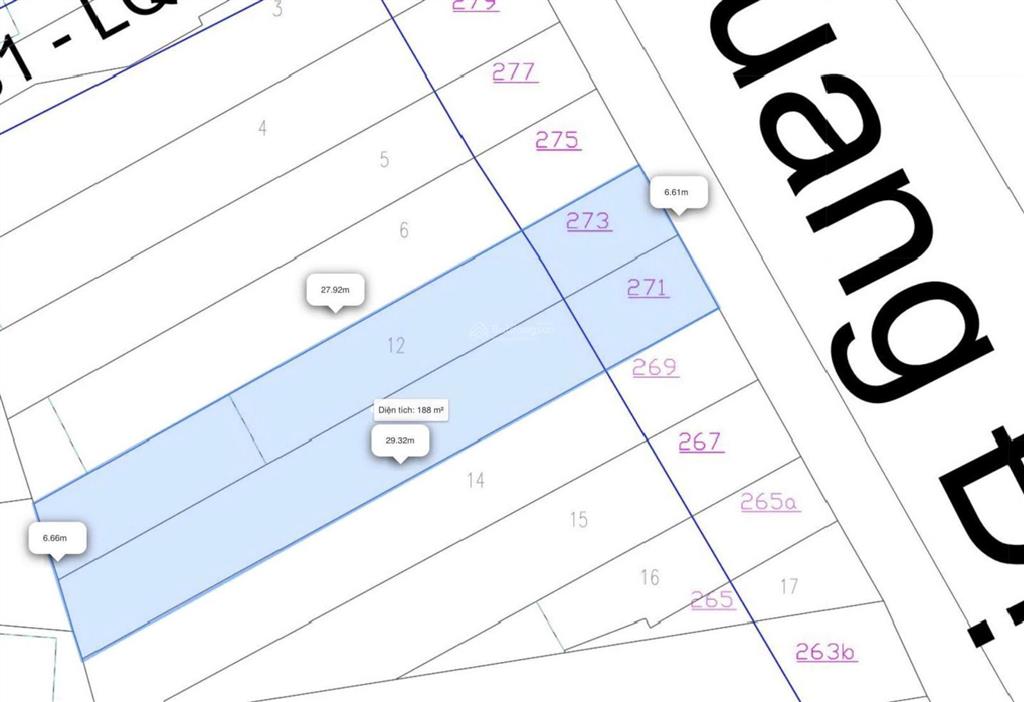 Đất cần bán gấp | lê quang định, p. 7, q. bình thạnh | 187m2 | 38 tỷ | thuê 253 triệu