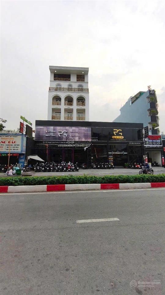 Chdv 953  955 quang trung | p. 14, q. gò vấp | 9.2x23 = 318m2 | 56 tỷ | thuê 140 tr/th