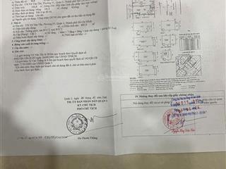 Tòa nhà 376 võ văn tần | p.5, q.3 | 7.8x18 = 106.8m2 | 82 tỷ | thuê 205 tr/th