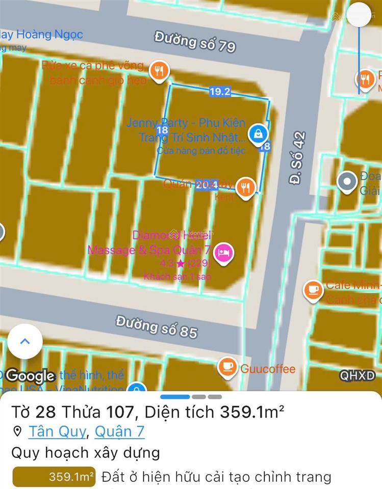 Tòa nhà | 1 đường số 79, p. tân quy, q. 7 | 19x18 = 330m² | bán 66 tỷ  thuê 165tr/tháng