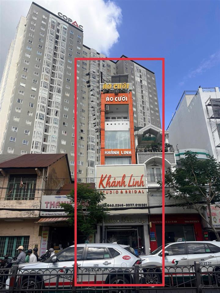 Tòa nhà | 186 nguyễn tất thành, phường 13, quận 4 | 4x22.8 = 91.2m² | bán 36 tỷ  thuê 90tr/tháng
