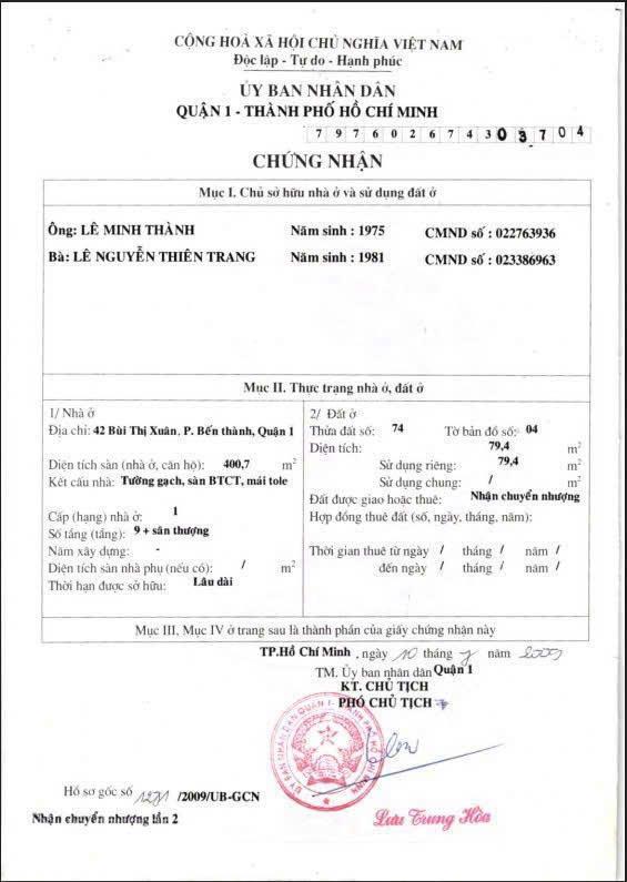 Tòa nhà | 4042 bùi thị xuân, p. bến thành, q. 1 | 8.6*20 = 165m2 | bán 160 tỷ  thuê 480tr/tháng