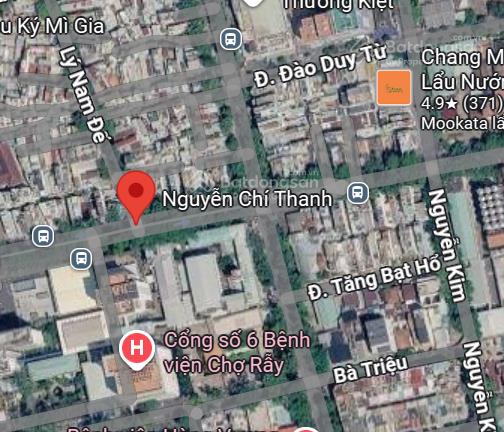Tòa nhà | nguyễn chí thanh, p. diên hồng, q. 10 | 13,22m x 16m = 200,8m2 | bán 102 tỷ  thuê 180tr