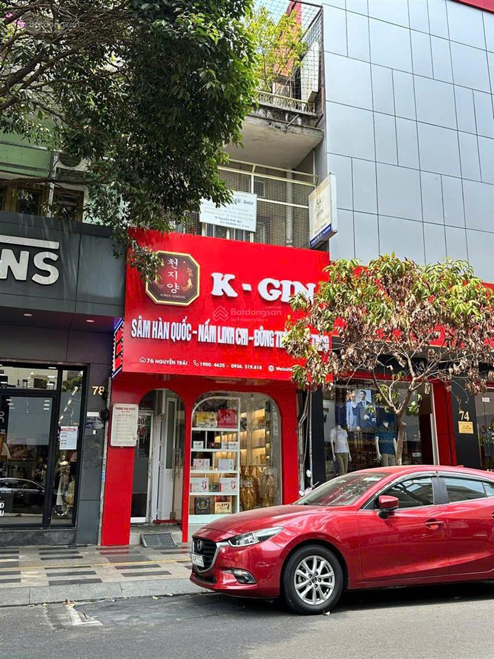 Tòa nhà | 76 nguyễn trãi, phường bến thành, quận 1 | 4*36.6 = 145.5m2 | bán 76 tỷ  thuê đàm phán