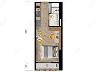 Ngân sách vừa phải chỉ hơn 1 tỷ sở hữu căn hộ studio tại trung tâm tp vinh