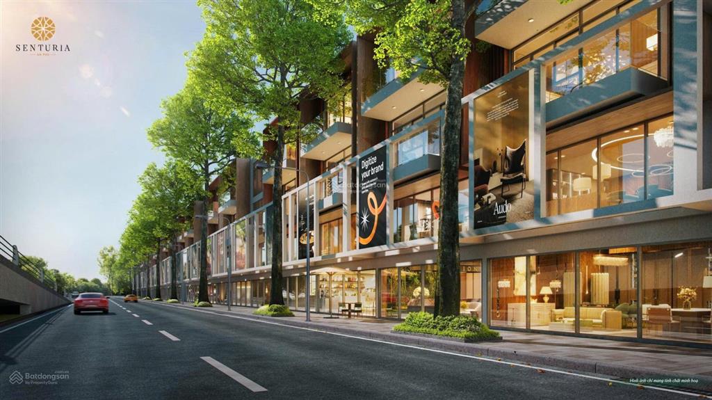 Shop house senturia an phú  mặt tiền song hành , ân hạn gốc lãi 2 năm, liền kề 220ha liên hợp tdtt