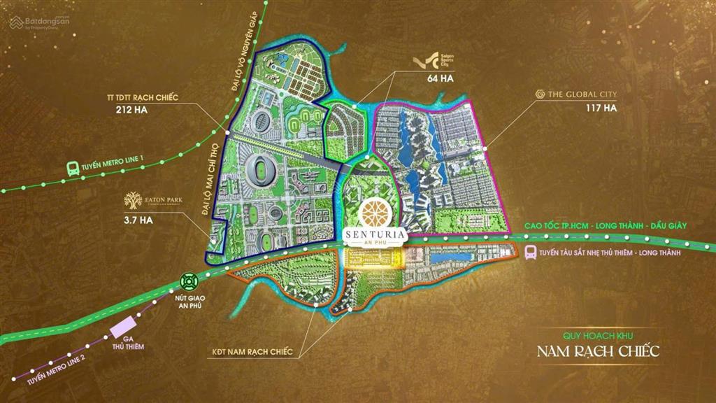 Shop house senturia an phú  mặt tiền song hành , ân hạn gốc lãi 2 năm, liền kề 220ha liên hợp tdtt