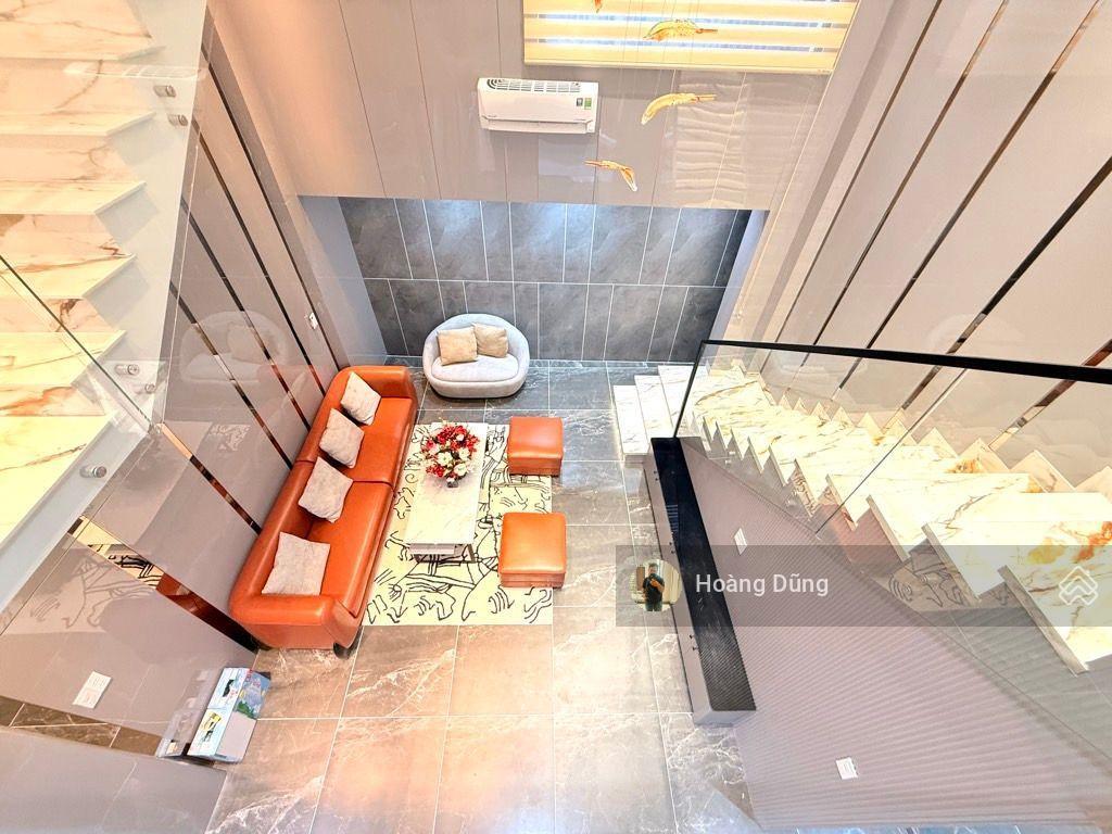 Bán nhà hẻm 730 hương lộ 2  69m2  4 tầng  nở hậu tài lộc 5m  full nội thất  giá chỉ 6,8 tỷ