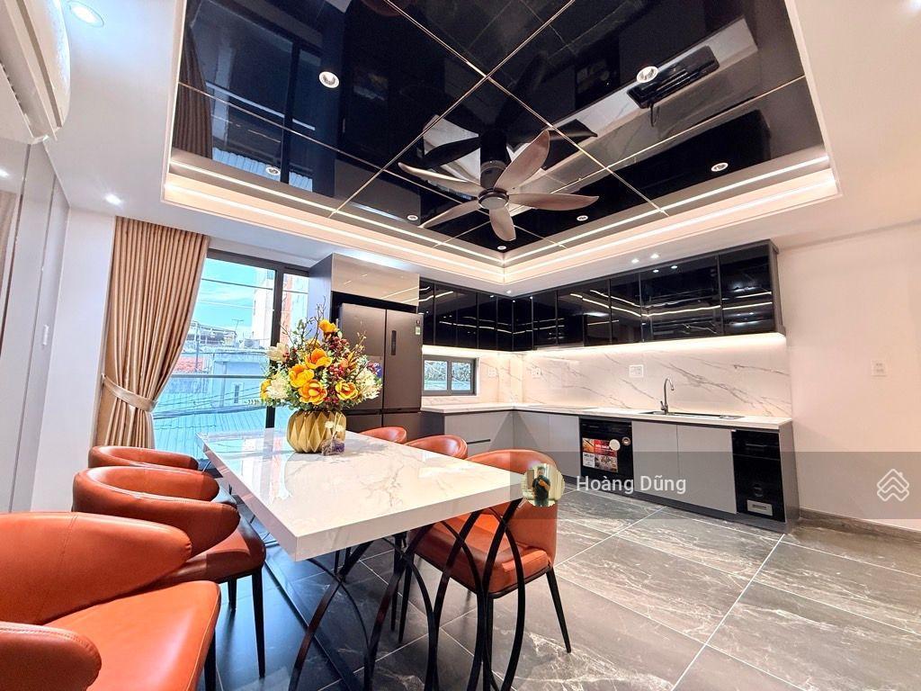 Bán nhà hẻm 730 hương lộ 2  69m2  4 tầng  nở hậu tài lộc 5m  full nội thất  giá chỉ 6,8 tỷ
