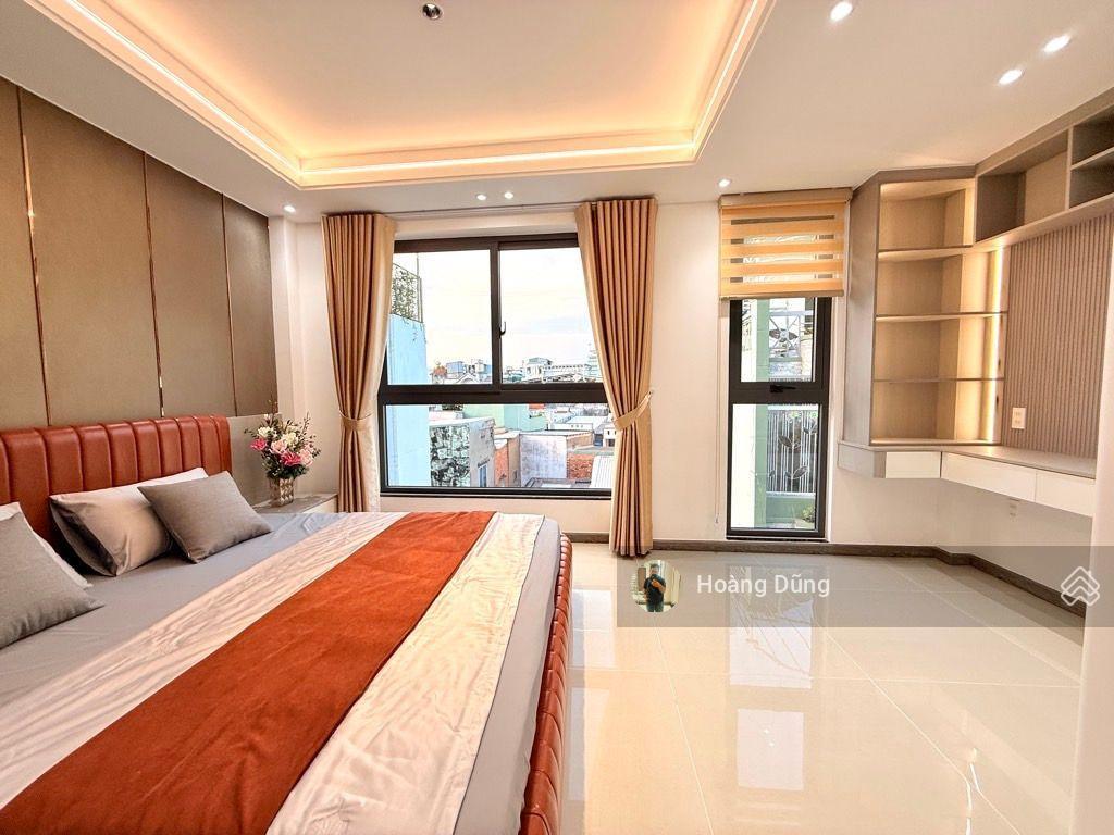 Bán nhà hẻm 730 hương lộ 2  69m2  4 tầng  nở hậu tài lộc 5m  full nội thất  giá chỉ 6,8 tỷ