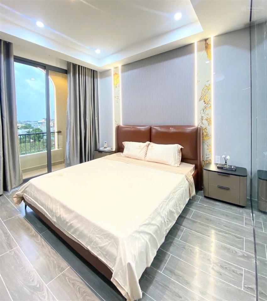 Bán nhà thoại ngọc hầu  84m2  thang máy full nội thất  4 tầng  hẻm xe tải  giá chỉ 8,55 tỷ