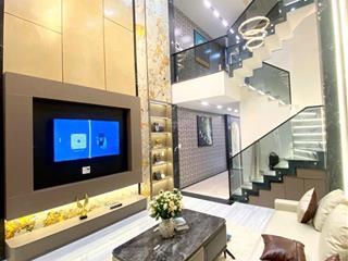 Bán nhà thoại ngọc hầu  84m2  thang máy full nội thất  4 tầng  hẻm xe tải  giá chỉ 8,55 tỷ