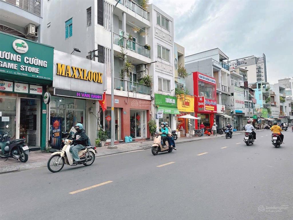 Bán nhà góc 2 mt huỳnh văn bánh qphú nhuận dt5x16m cn54m2 kc 3 lầu hđt 45tr/tháng giá17.8 tỷ tl
