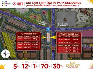 Bán căn hộ p7 vị trí đẹp nhất dự án sun urban hà nam