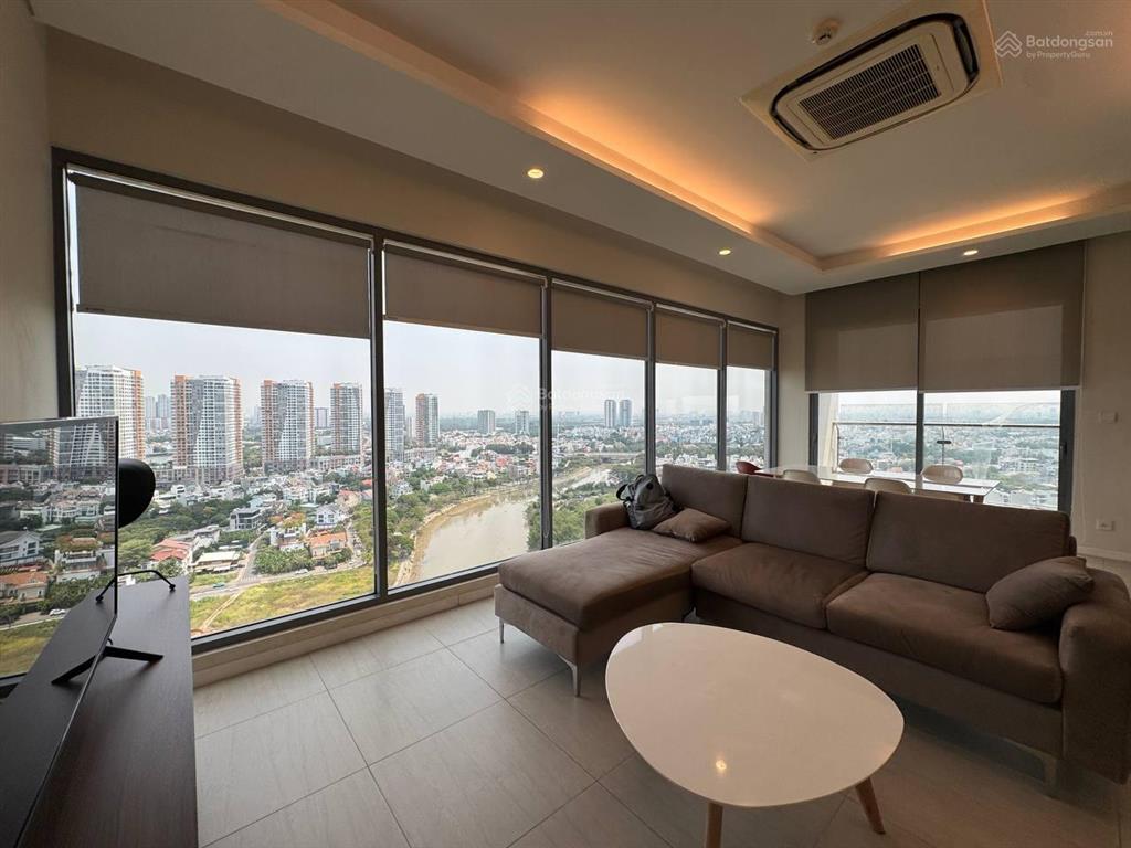 Nội thất đẹp ! cho thuê căn hộ 3pn 119m2  tầng cao  view sông, đảo kim cương, giá 45 triệu/tháng