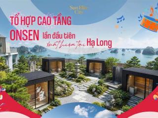 Sun festo hạ long  toà f2 căn hộ onsen khoáng nóng đầu tiên