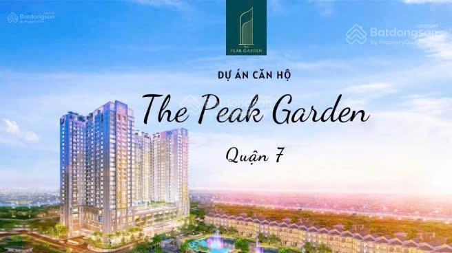 Bán gấp cc the peak garden, 2,6 tỷ, 35m2, nguyễn lương bằng, q7, tp.hcm