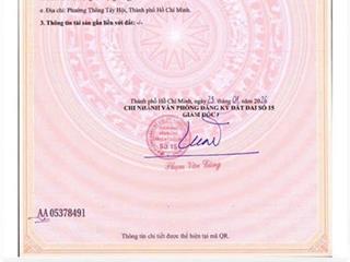 Bán 3 lô đất đẹp hxh 8m đường nguyễn văn khối p11 gv
dt 4x23m, đường 8m thông giá 9,5 tỷ tl