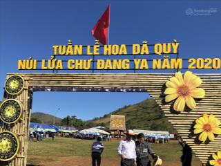 Bán lô đất thổ cư ngay khu du lịch chư đăng ya, khu tổ chức lễ hội hoa dã quỳ hàng năm