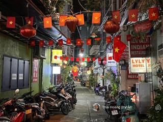 Phố tây q1  cách mt phạm ngũ lão 50m  xây chdv 5 tầng  9 tỷ+