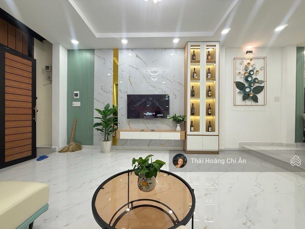 Bán nhà phú nhuận  thích quảng đức  hẻm xe hơi thông  60m2  tặng full nội thất  9.8 tỷ