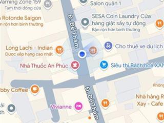 Mặt phố đề thám, q1 ngang khủng 10.5m dòng tiền 195tr/tháng 79.99t