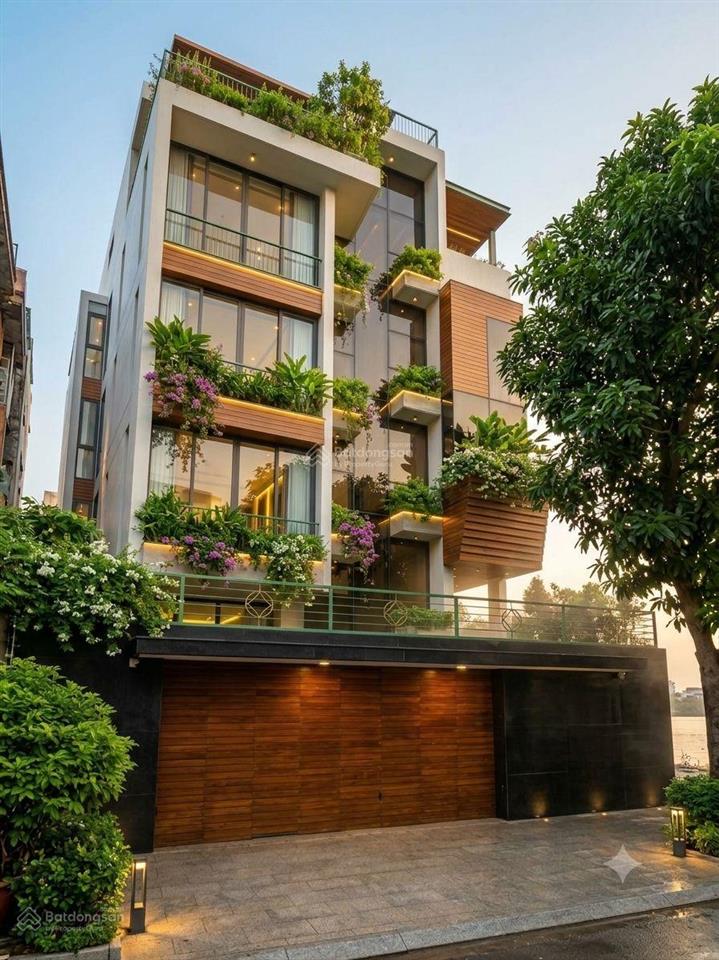 Dinh thự mặt tiền view sông đỉnh cao  287m (12x21m) 6 tầng có thang máy  hồ bơi, hầm rượu