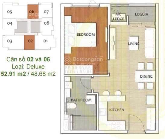 Cực hiếm duy nhất 1 căn  chính chủ gửi bán căn hộ kris vue 1pn tầng trung, có nội thất giá 4.1tỷ
