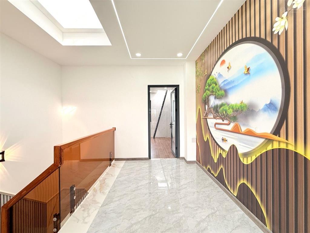 Nhà mới hẻm xe hơi tránh 54m đầy đủ nội thất