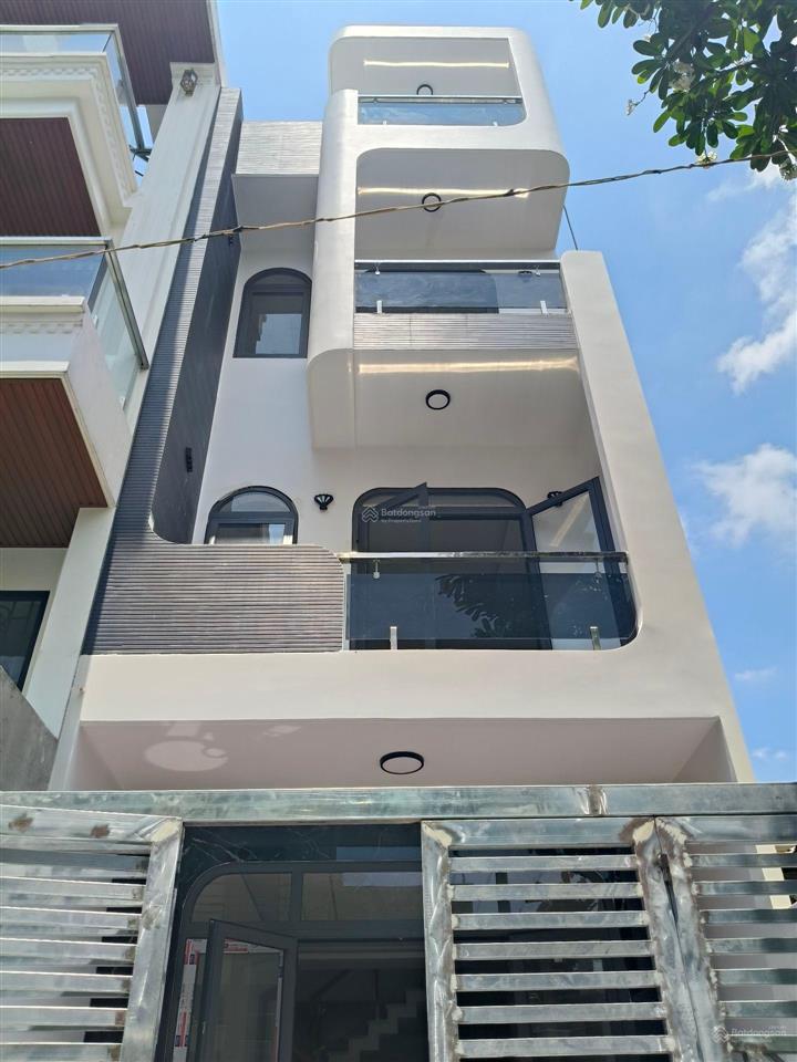 Hxh 4m nhà mới 4 tầng sát metro q12 chỉ 6.65 tỷ