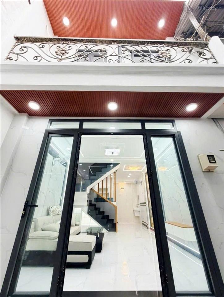 Sốc giá 3,45 tỷ nhà 2 tầng 4x8m sửa mới hiệp thành 35