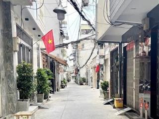 Bán nhà hòa hảo, quận 10, hẻm ô tô, 5 tầng, 8pn, 56m2 (4x14), thu nhập 45 triệu/tháng, giá 9,7 tỷ
