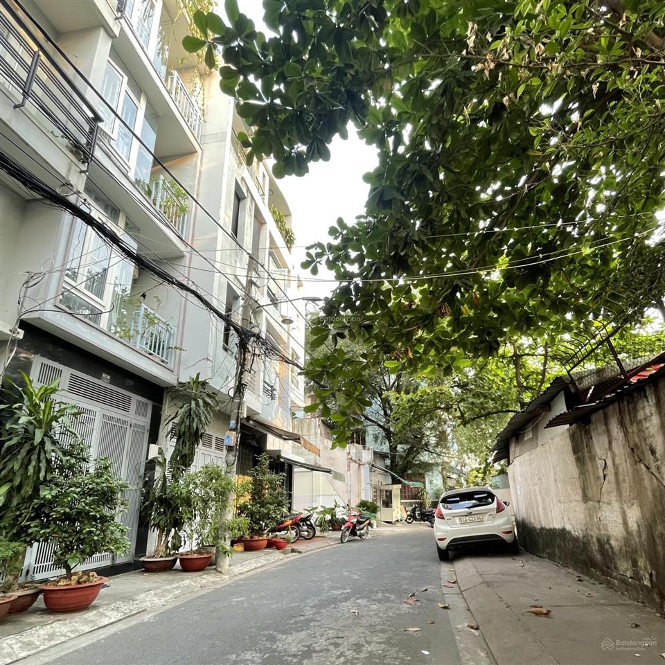 Ngay cư xá bắc hải, phường 15, quận 10, hẻm 6m ô tô, 4 tầng, 4pn, 56m2, giá 12,7 tỷ