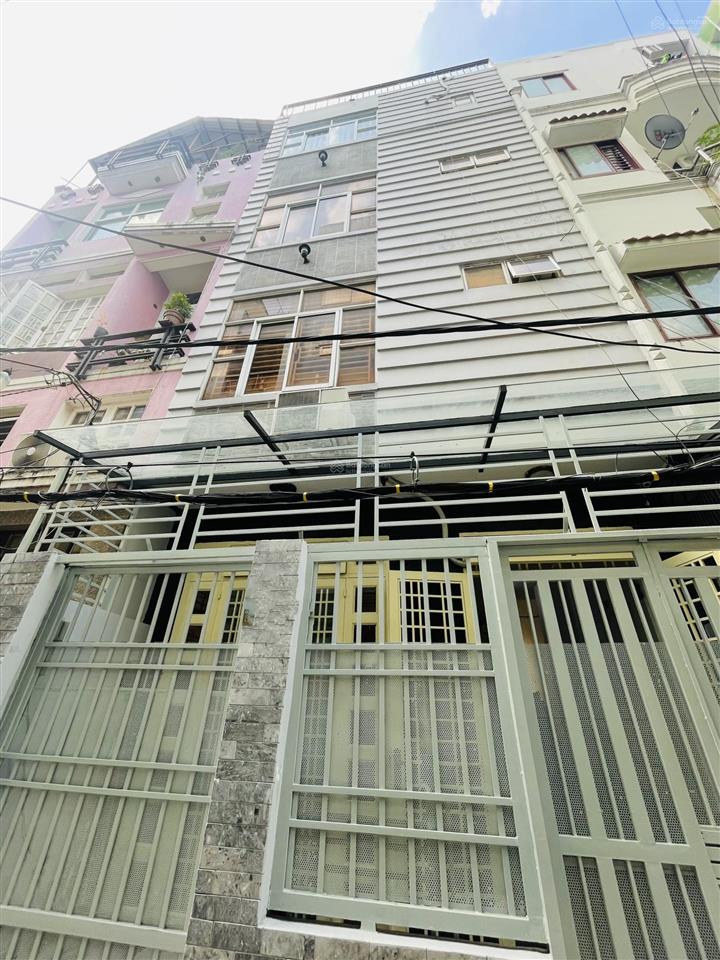 Bán chdv cách mạng tháng 8, quận 3, 4 tầng, 6 phòng, 46m2 ngang 5,3m, giá 9,5 tỷ