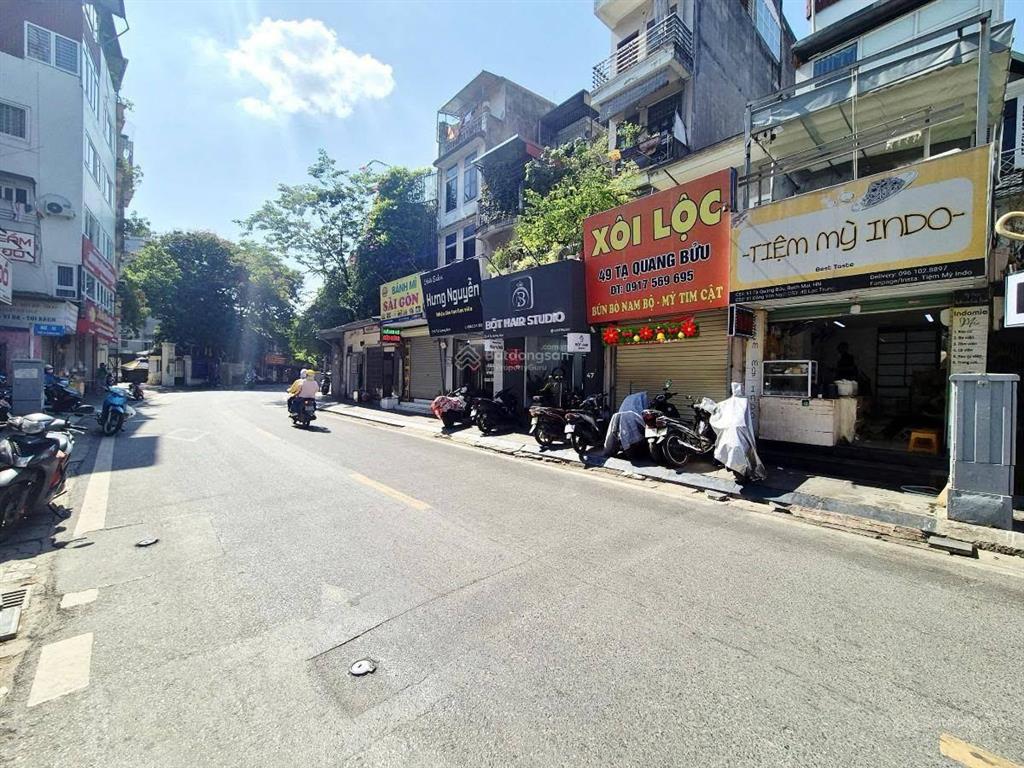 Bán nhà mặt phố tạ quang bửu, bạch mai, nở hậu, 2 thoáng trước sau, vỉa hè, phố sinh viên, kd tốt