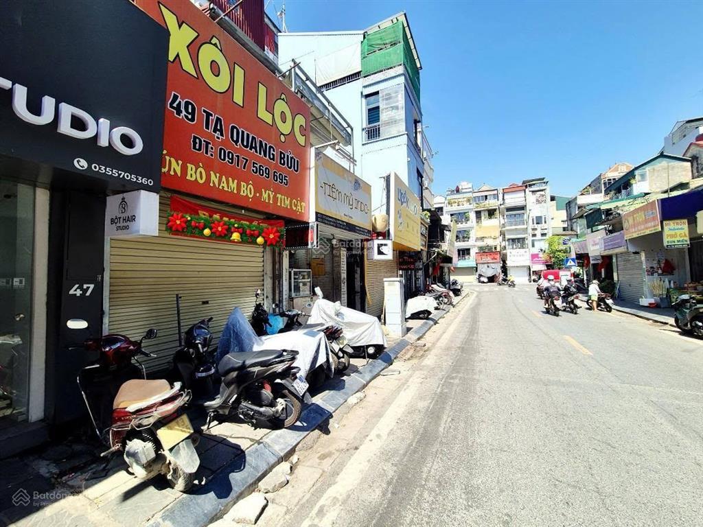 Bán nhà mặt phố tạ quang bửu, bạch mai, nở hậu, 2 thoáng trước sau, vỉa hè, phố sinh viên, kd tốt